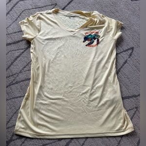 Women's Cream Graphic Tee